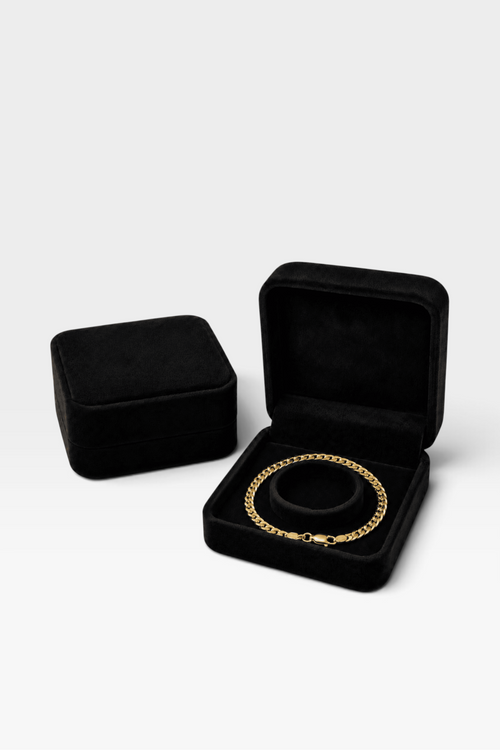 Pulso Barbado 4mm | Oro laminado 14k