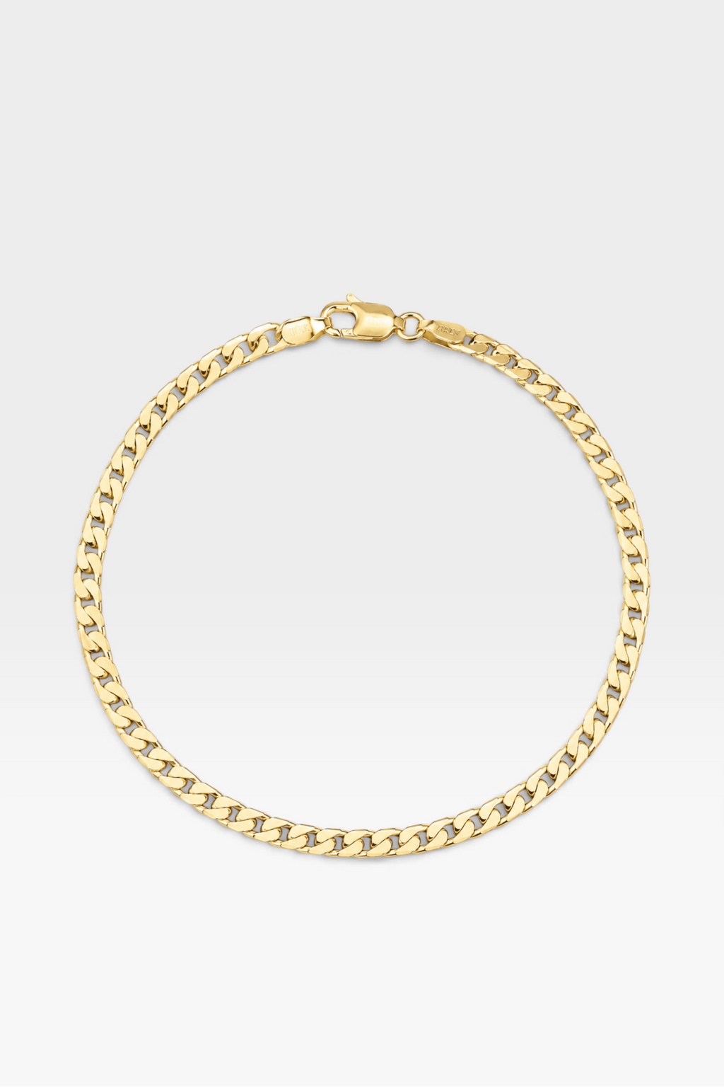 Pulso Barbado 4mm | Oro laminado 14k