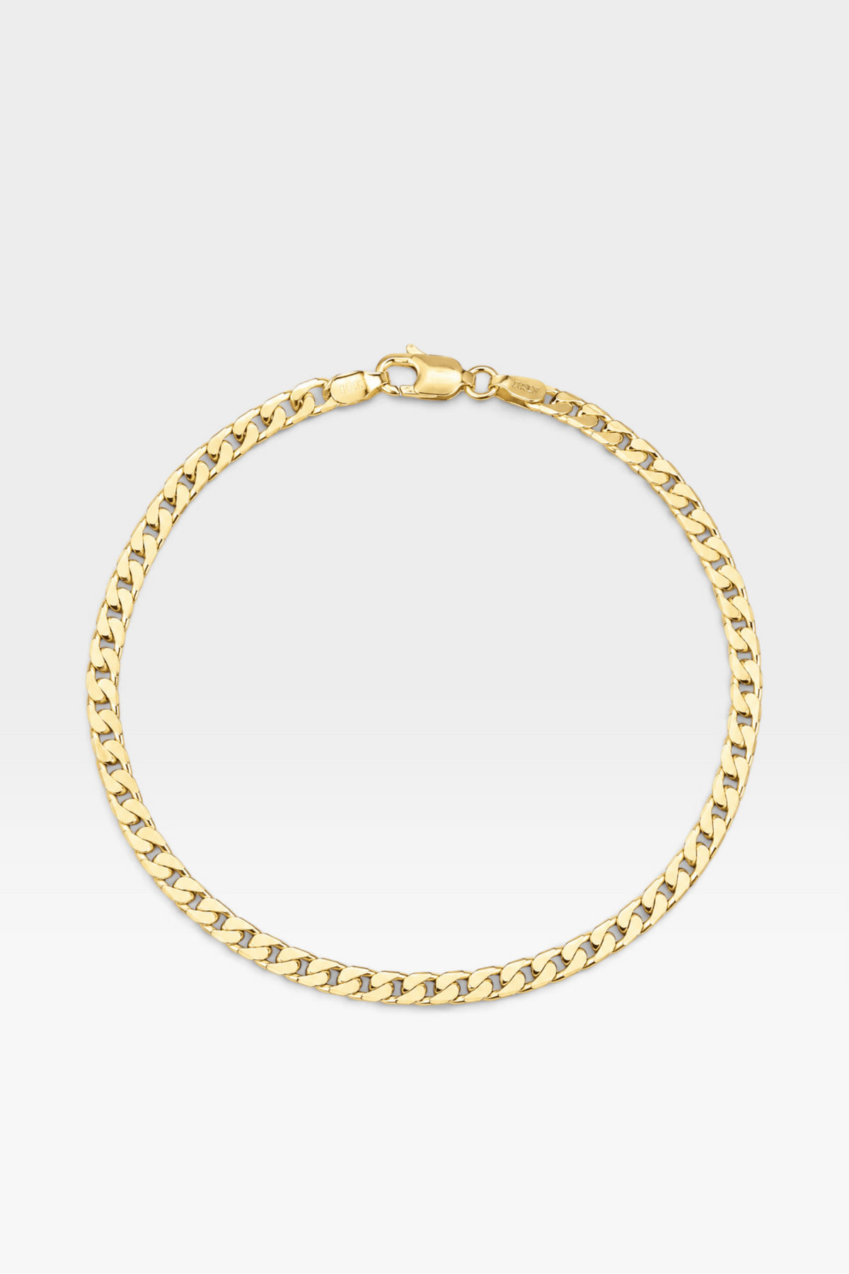 Pulso Barbado 4mm | Oro laminado 14k