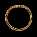Pulso Cubano 6mm | Oro Laminado 14k